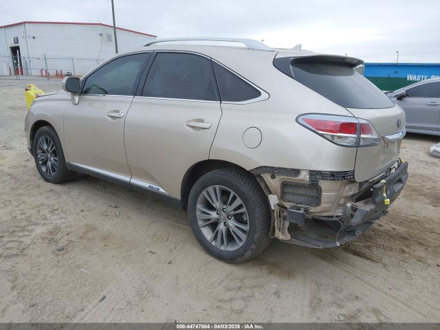44747504 :رقم المزاد ، JTJBC1BA5D2063551 vin ، 2013 Lexus Rx 450h مزاد بيع