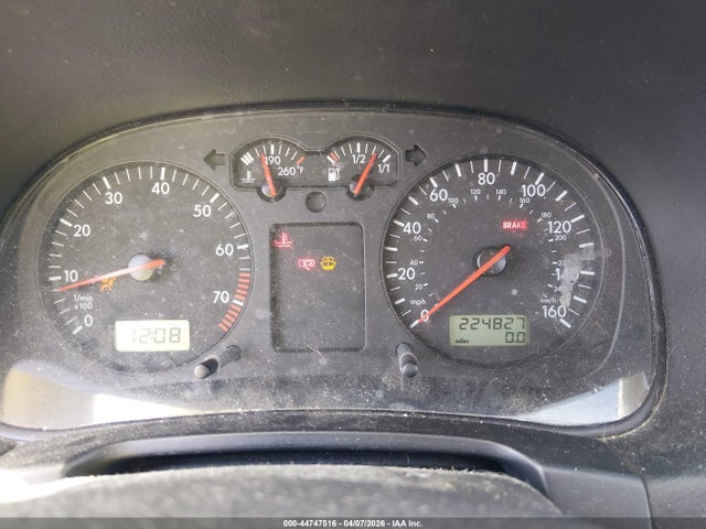 44747516 :رقم المزاد ، 9BWFK61J234073307 vin ، 2003 Volkswagen Golf Gl 2.0l مزاد بيع