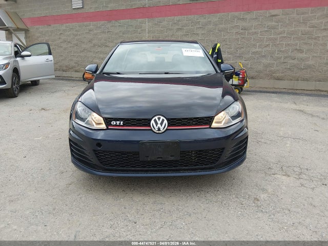 44747521 :رقم المزاد ، 3VW4T7AU5HM060185 vin ، 2017 Volkswagen Golf Gti Autobahn 4-door/s 4-door/se 4-door/sport 4-door مزاد بيع