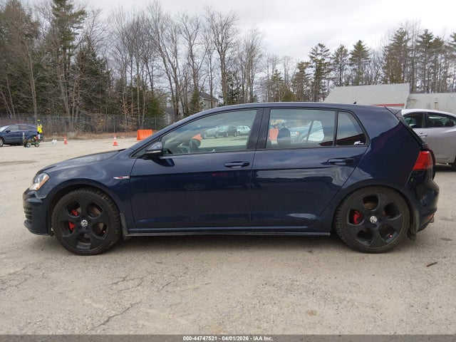 44747521 :رقم المزاد ، 3VW4T7AU5HM060185 vin ، 2017 Volkswagen Golf Gti Autobahn 4-door/s 4-door/se 4-door/sport 4-door مزاد بيع