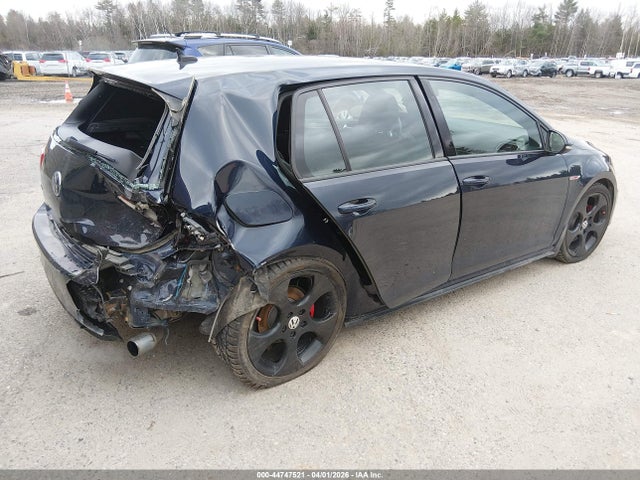 44747521 :رقم المزاد ، 3VW4T7AU5HM060185 vin ، 2017 Volkswagen Golf Gti Autobahn 4-door/s 4-door/se 4-door/sport 4-door مزاد بيع