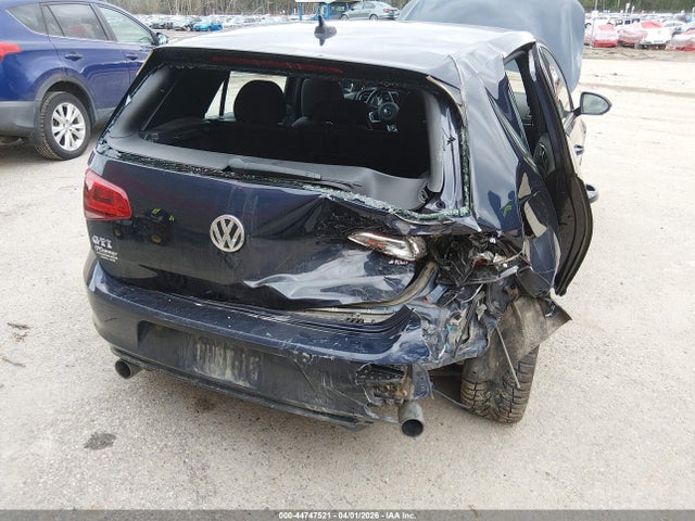 44747521 :رقم المزاد ، 3VW4T7AU5HM060185 vin ، 2017 Volkswagen Golf Gti Autobahn 4-door/s 4-door/se 4-door/sport 4-door مزاد بيع