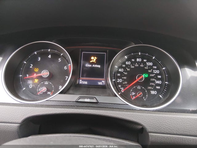 44747521 :رقم المزاد ، 3VW4T7AU5HM060185 vin ، 2017 Volkswagen Golf Gti Autobahn 4-door/s 4-door/se 4-door/sport 4-door مزاد بيع