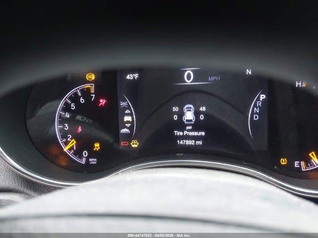 44747522 :رقم المزاد ، 1C4RJFBG5HC821249 vin ، 2017 Jeep Grand Cherokee Limited مزاد بيع