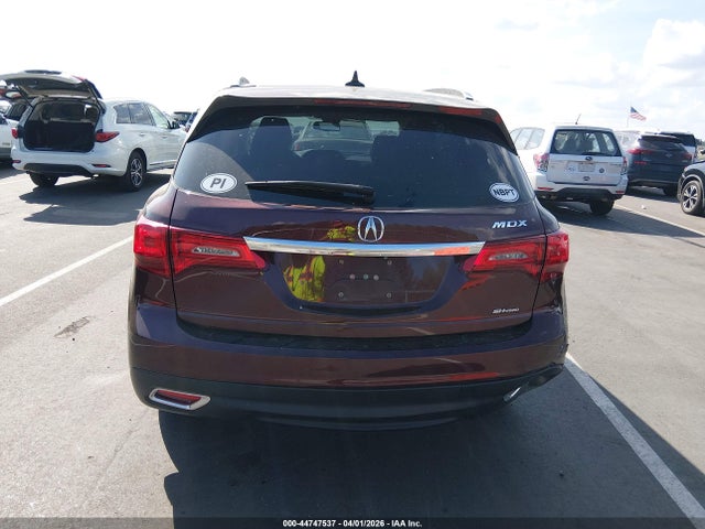 Aukcja sprzedaży 2014 Acura Mdx Technology Package, vin: 5FRYD4H42EB015211, numer aukcji: 44747537