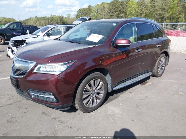 Aukcja sprzedaży 2014 Acura Mdx Technology Package, vin: 5FRYD4H42EB015211, numer aukcji: 44747537