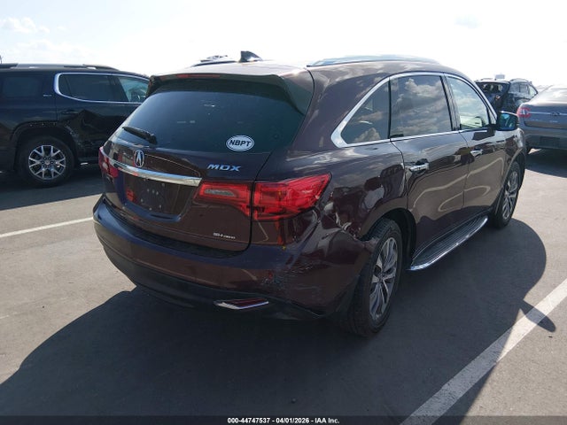 Aukcja sprzedaży 2014 Acura Mdx Technology Package, vin: 5FRYD4H42EB015211, numer aukcji: 44747537