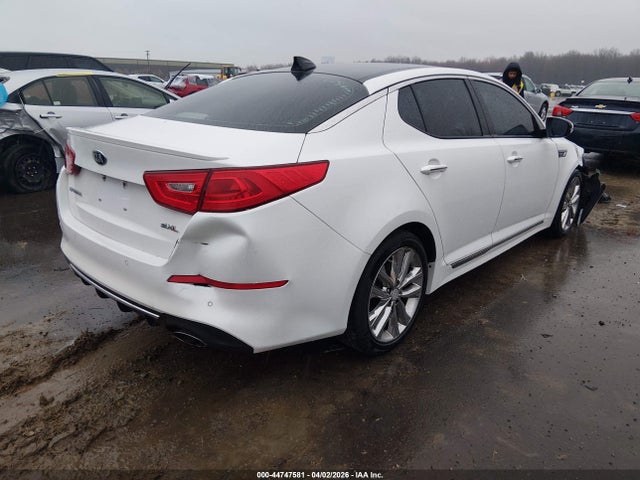 2014 Kia Optima მანქანა იყიდება აუქციონზე, vin: 5XXGR4A67EG291696, აუქციონის ნომერი: 44747581