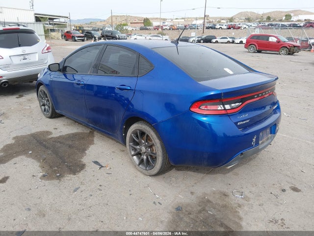 2013 Dodge Dart Rallye მანქანა იყიდება აუქციონზე, vin: 1C3CDFBA1DD198682, აუქციონის ნომერი: 44747601