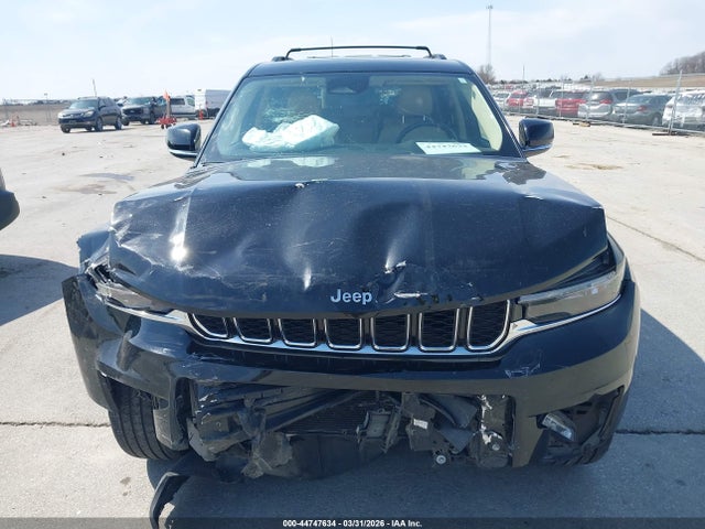 Продажа на аукционе авто 2021 Jeep Grand Cherokee L Limited 4x4, vin: 1C4RJKBG9M8180676, номер лота: 44747634