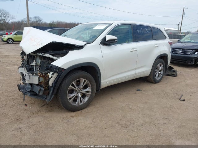 44747662 :رقم المزاد ، 5TDBKRFH7GS344856 vin ، 2016 Toyota Highlander Le Plus V6 مزاد بيع