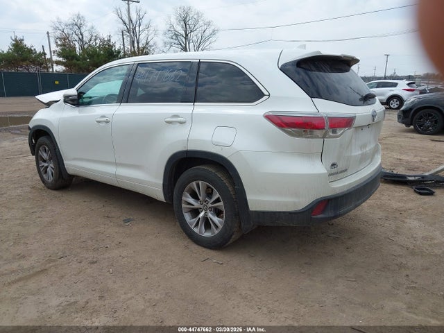 44747662 :رقم المزاد ، 5TDBKRFH7GS344856 vin ، 2016 Toyota Highlander Le Plus V6 مزاد بيع