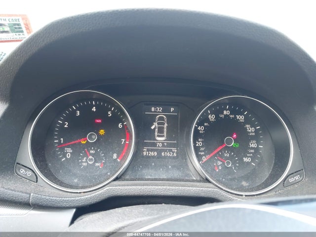 44747705 :رقم المزاد ، 1VWAS7A37GC053610 vin ، 2016 Volkswagen Passat 1.8t S مزاد بيع