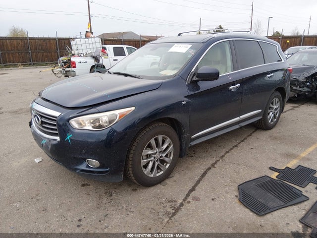 2015 Infiniti Qx60 მანქანა იყიდება აუქციონზე, vin: 5N1AL0MM6FC503107, აუქციონის ნომერი: 44747740