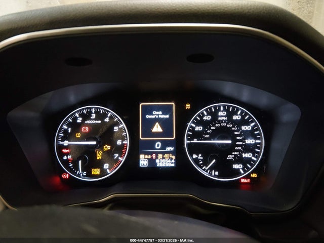 44747757 :رقم المزاد ، 4S4BTALC1S3126327 vin ، 2025 Subaru Outback Onyx Edition مزاد بيع