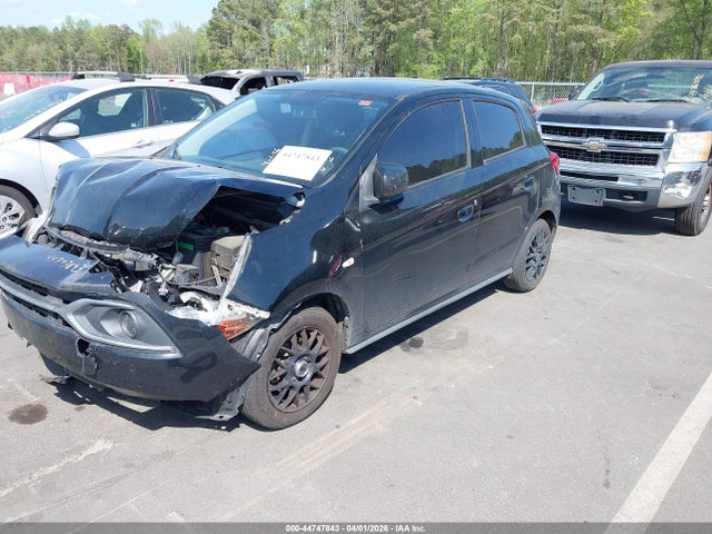 44747843 :رقم المزاد ، ML32A3HJ3JH005459 vin ، 2018 Mitsubishi Mirage Es مزاد بيع