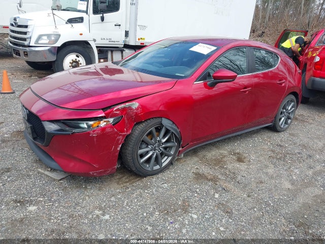 44747906 :رقم المزاد ، JM1BPAMM2K1120354 vin ، 2019 Mazda Mazda3 Preferred Package مزاد بيع