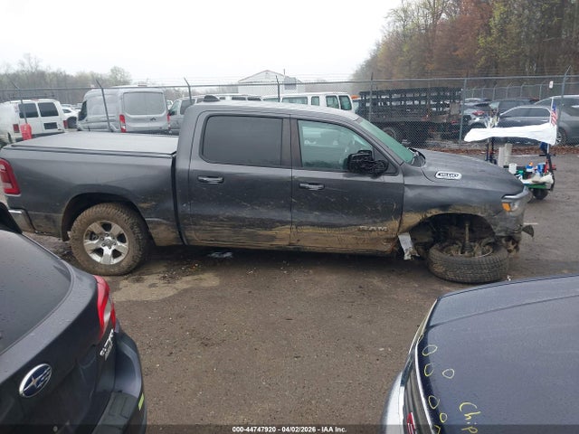 44747920 :رقم المزاد ، 1C6SRFFTXKN842618 vin ، 2019 Ram 1500 Big Horn/lone Star  4x4 5'7 Box مزاد بيع