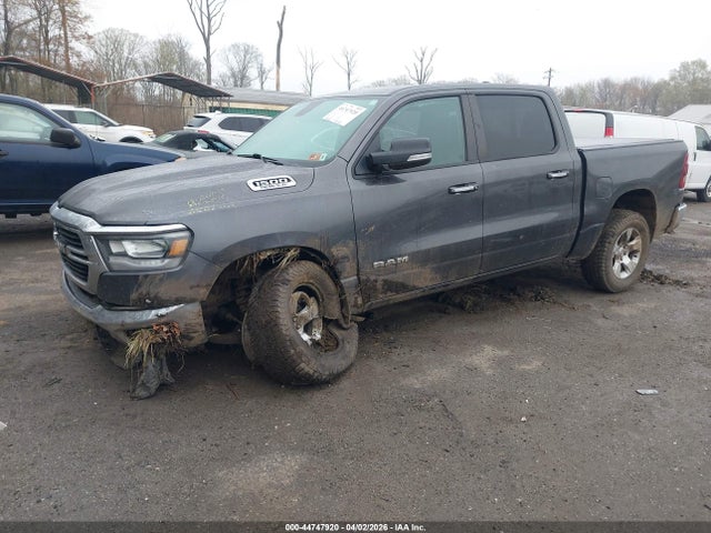 44747920 :رقم المزاد ، 1C6SRFFTXKN842618 vin ، 2019 Ram 1500 Big Horn/lone Star  4x4 5'7 Box مزاد بيع