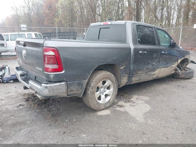 44747920 :رقم المزاد ، 1C6SRFFTXKN842618 vin ، 2019 Ram 1500 Big Horn/lone Star  4x4 5'7 Box مزاد بيع