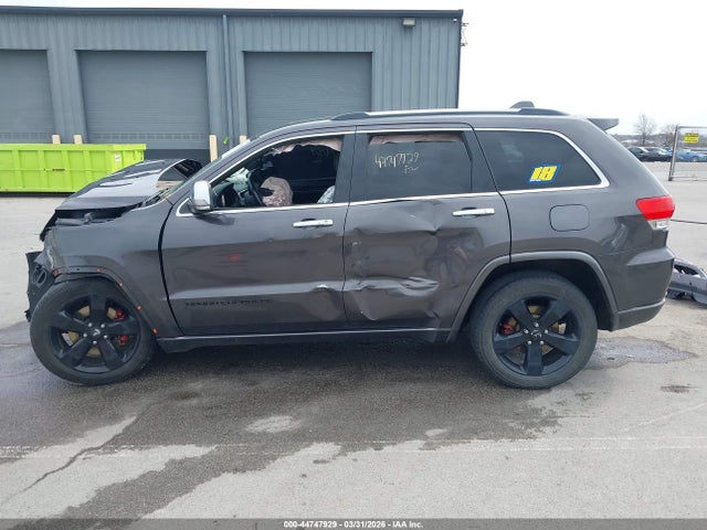 2015 Jeep Grand Cherokee Overland მანქანა იყიდება აუქციონზე, vin: 1C4RJFCT9FC831291, აუქციონის ნომერი: 44747929