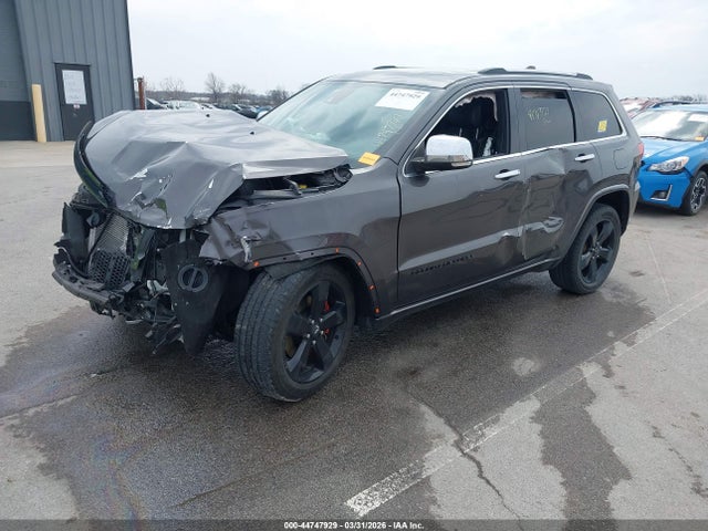 2015 Jeep Grand Cherokee Overland მანქანა იყიდება აუქციონზე, vin: 1C4RJFCT9FC831291, აუქციონის ნომერი: 44747929