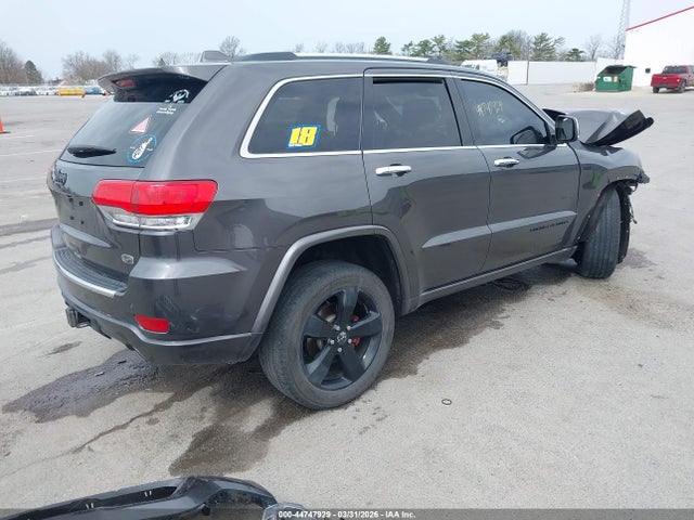 2015 Jeep Grand Cherokee Overland მანქანა იყიდება აუქციონზე, vin: 1C4RJFCT9FC831291, აუქციონის ნომერი: 44747929
