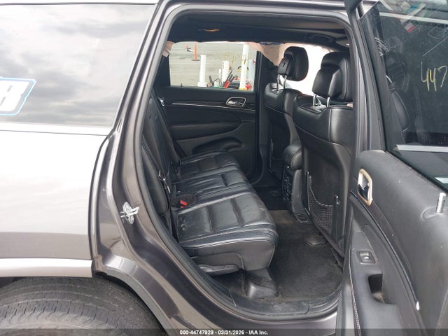 2015 Jeep Grand Cherokee Overland მანქანა იყიდება აუქციონზე, vin: 1C4RJFCT9FC831291, აუქციონის ნომერი: 44747929