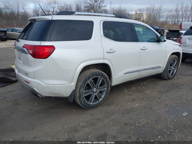 Продаж на аукціоні авто 2017 Gmc Acadia Denali, vin: 1GKKNXLSXHZ167252, номер лоту: 44747965