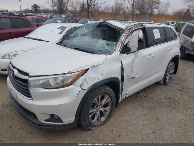 Продаж на аукціоні авто 2015 Toyota Highlander Xle V6, vin: 5TDJKRFH3FS109378, номер лоту: 44748014