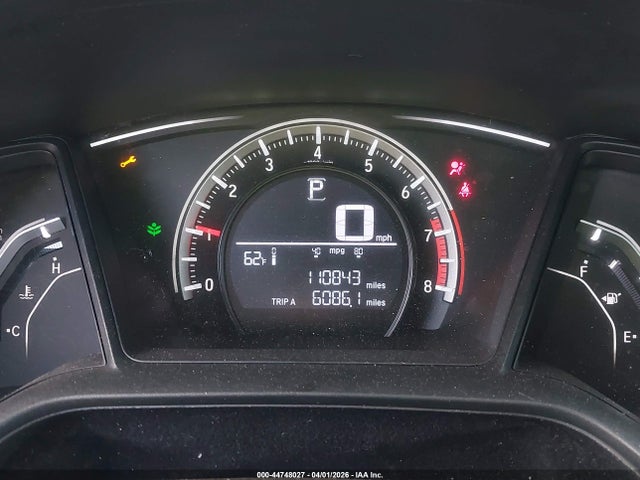 2016 Honda Civic Lx მანქანა იყიდება აუქციონზე, vin: 2HGFC2F53GH555970, აუქციონის ნომერი: 44748027