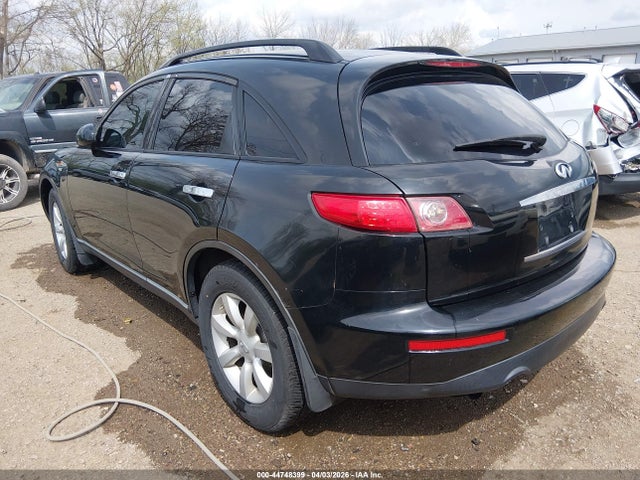 Aukcja sprzedaży 2005 Infiniti Fx35, vin: JNRAS08W35X219959, numer aukcji: 44748399