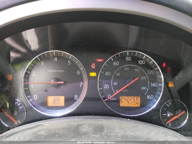 Aukcja sprzedaży 2005 Infiniti Fx35, vin: JNRAS08W35X219959, numer aukcji: 44748399