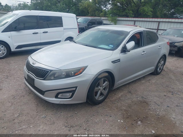 2014 Kia Optima Lx მანქანა იყიდება აუქციონზე, vin: 5XXGM4A75EG262818, აუქციონის ნომერი: 44748466