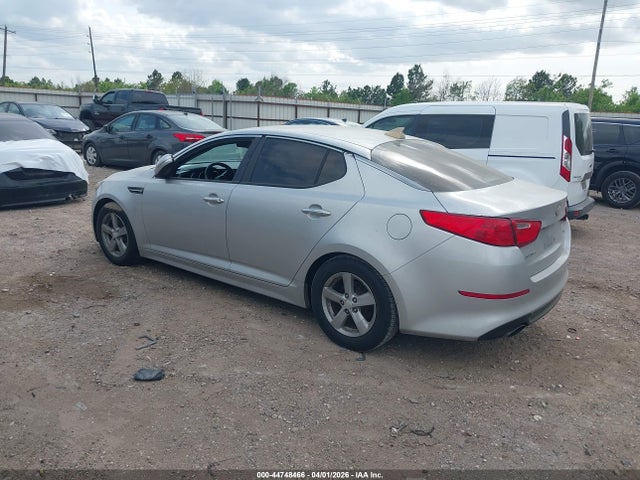 2014 Kia Optima Lx მანქანა იყიდება აუქციონზე, vin: 5XXGM4A75EG262818, აუქციონის ნომერი: 44748466
