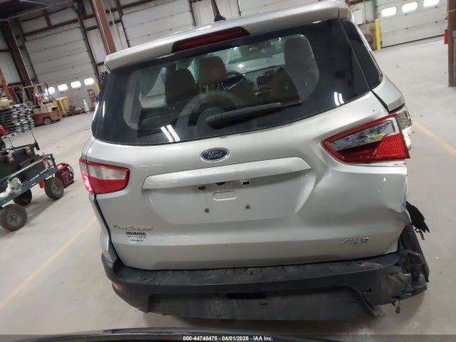 44748475 :رقم المزاد ، MAJ6P1SL0JC192965 vin ، 2018 Ford Ecosport S مزاد بيع