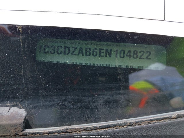 Продаж на аукціоні авто 2014 Dodge Avenger Se, vin: 1C3CDZAB6EN104822, номер лоту: 44748486