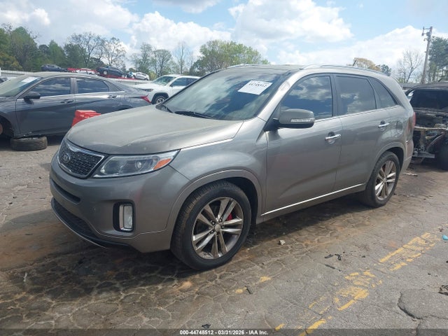 2014 Kia Sorento Limited V6 მანქანა იყიდება აუქციონზე, vin: 5XYKW4A73EG474679, აუქციონის ნომერი: 44748512