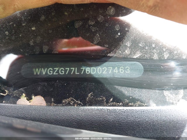 44748569 :رقم المزاد ، WVGZG77L76D027463 vin ، 2006 Volkswagen Touareg V6 مزاد بيع