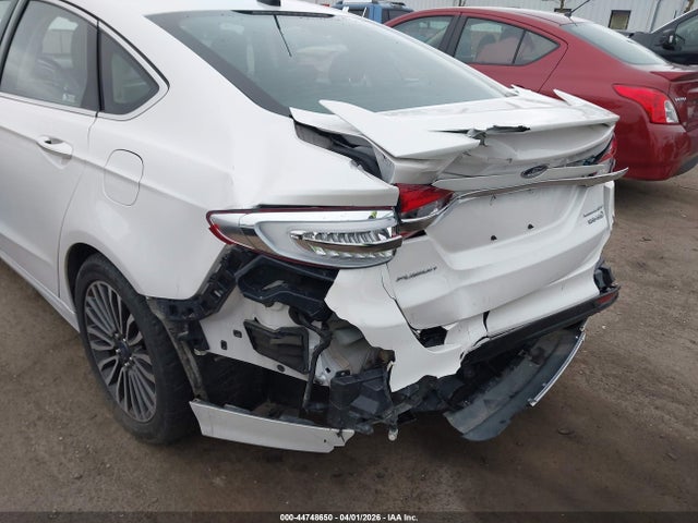 44748650 :رقم المزاد ، 3FA6P0RU5HR129218 vin ، 2017 Ford Fusion Hybrid Titanium مزاد بيع