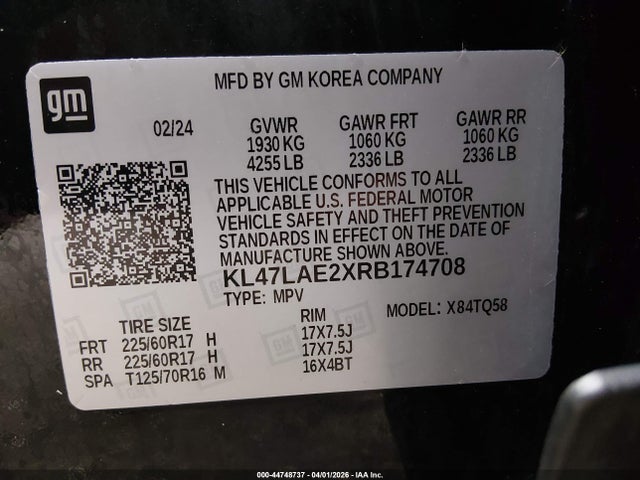 2024 BUICK ENVISTA KL47LAE2XRB174708 Photo 8