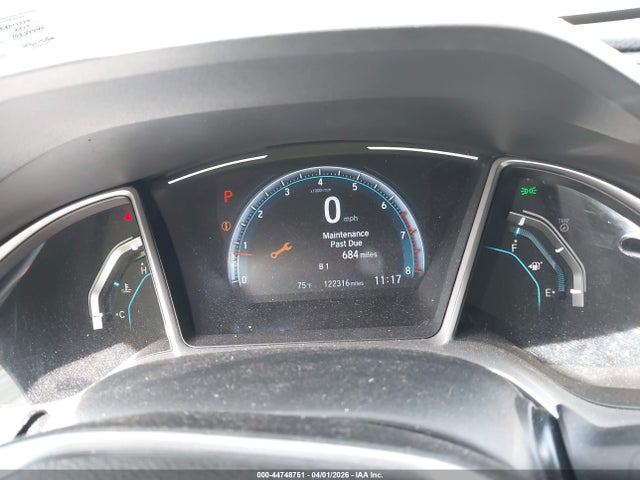 2019 Honda Civic Ex მანქანა იყიდება აუქციონზე, vin: JHMFC1F32KX012779, აუქციონის ნომერი: 44748751