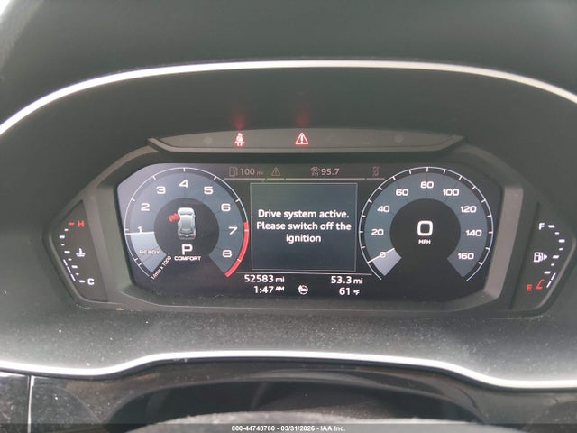 Aukcja sprzedaży 2020 Audi Q3 Premium 45 Tfsi Quattro Tiptronic, vin: WA1AECF38L1003195, numer aukcji: 44748760