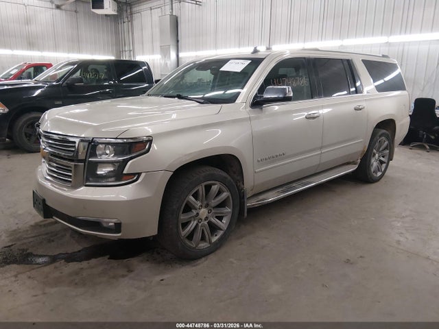 44748786 :رقم المزاد ، 1GNSKKKC1FR247772 vin ، 2015 Chevrolet Suburban 1500 Ltz مزاد بيع
