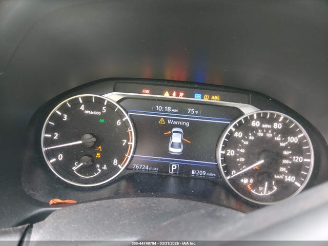 2022 Nissan Altima Sv Intelligent Awd მანქანა იყიდება აუქციონზე, vin: 1N4BL4DW1NN312821, აუქციონის ნომერი: 44748794