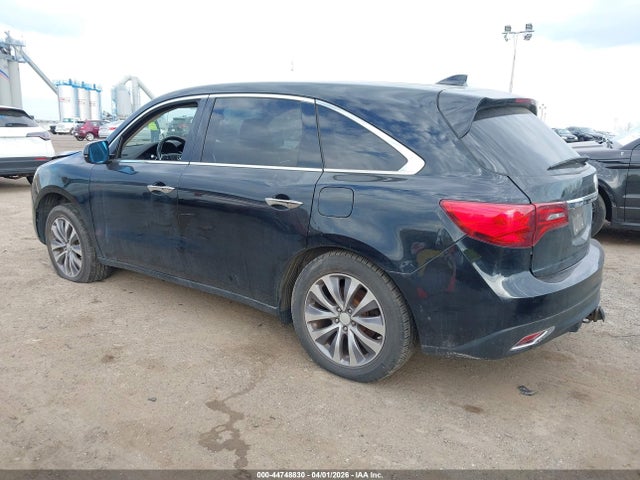 Aukcja sprzedaży 2014 Acura Mdx Technology Package, vin: 5FRYD4H49EB020826, numer aukcji: 44748830