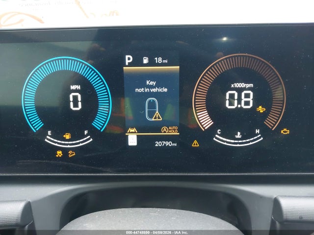44748990 :رقم المزاد ، 5NMJB3DE5SH538296 vin ، 2025 Hyundai Tucson Sel مزاد بيع