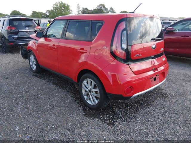 2018 Kia Soul + მანქანა იყიდება აუქციონზე, vin: KNDJP3A59J7537311, აუქციონის ნომერი: 44749113