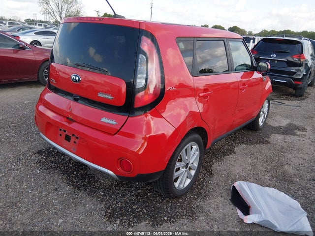 2018 Kia Soul + მანქანა იყიდება აუქციონზე, vin: KNDJP3A59J7537311, აუქციონის ნომერი: 44749113
