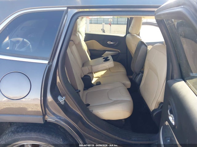 44749119 :رقم المزاد ، 1C4PJLDB3JD568150 vin ، 2018 Jeep Cherokee Limited Fwd مزاد بيع